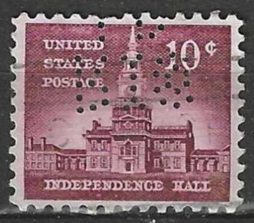 USA 1956 - Yvert 615perf - Independence Hall Philadelphi(ST) beschikbaar voor biedingen