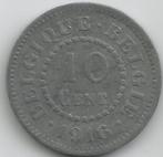 11360 * ALBERT I * 10 cent 1916  ZINK * Z.Fr, Postzegels en Munten, Munten | België, Verzenden