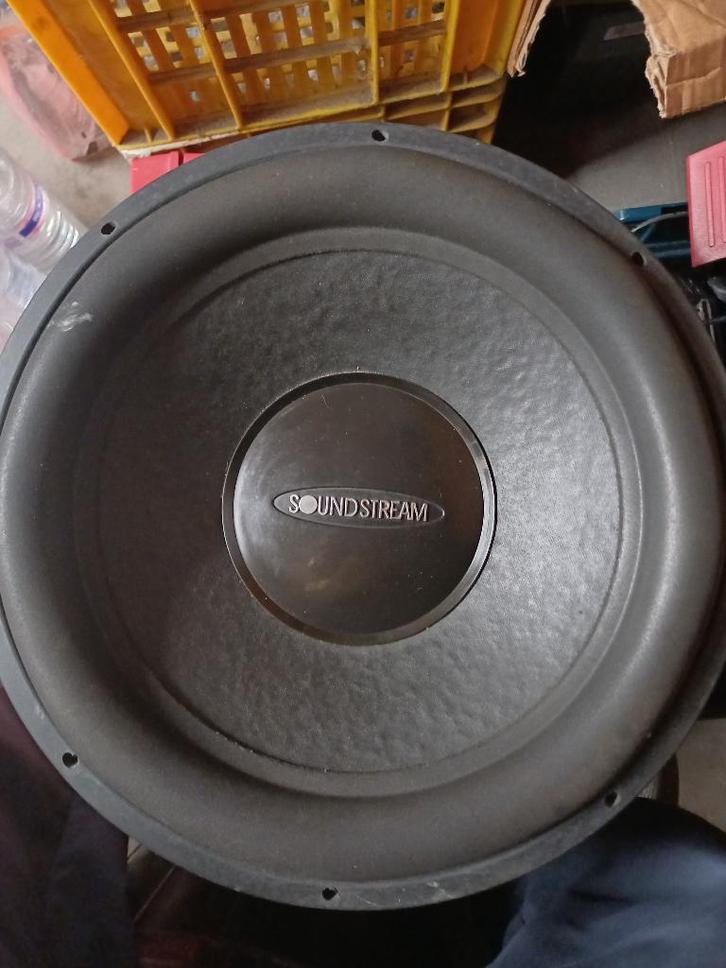 Explosieve soundstream splx 15 van 38 cm, Auto diversen, Autospeakers, Gebruikt, Ophalen