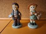 twee kindjes in porcelijn, Antiek en Kunst, Curiosa en Brocante, Ophalen