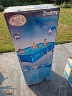 Zwembad Bestway 4x2,11 m incl. Ladder, verwarming en afdekze, Ophalen, Gebruikt