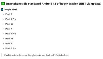 GEZOCHT: Smartphones met Android 12 of hoger – beschadigd/ni, Telecommunicatie, Mobiele telefoons | Overige merken, Verzenden