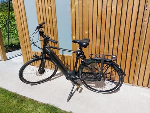 Batavus Finez E-go Power Flex accu, maat heer 57, mat zwart, Fietsen en Brommers, Fietsen | Heren | Herenfietsen, Zo goed als nieuw