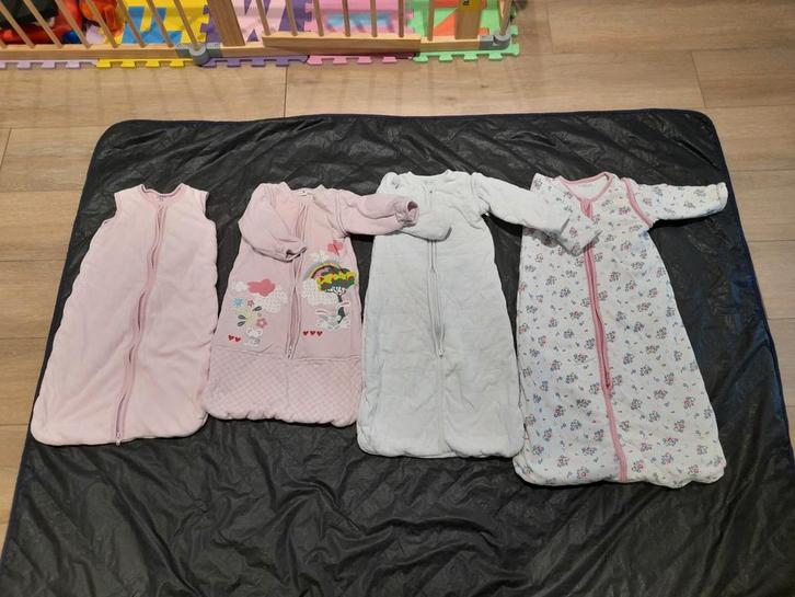 Set baby winterslaapzakken maat 70/80, Kinderen en Baby's, Kinderkamer | Beddengoed, Wit, Ophalen
