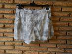 (38)- short  femme t.40 noir blanc, Maat 38/40 (M), Kort, Wit, Ophalen of Verzenden