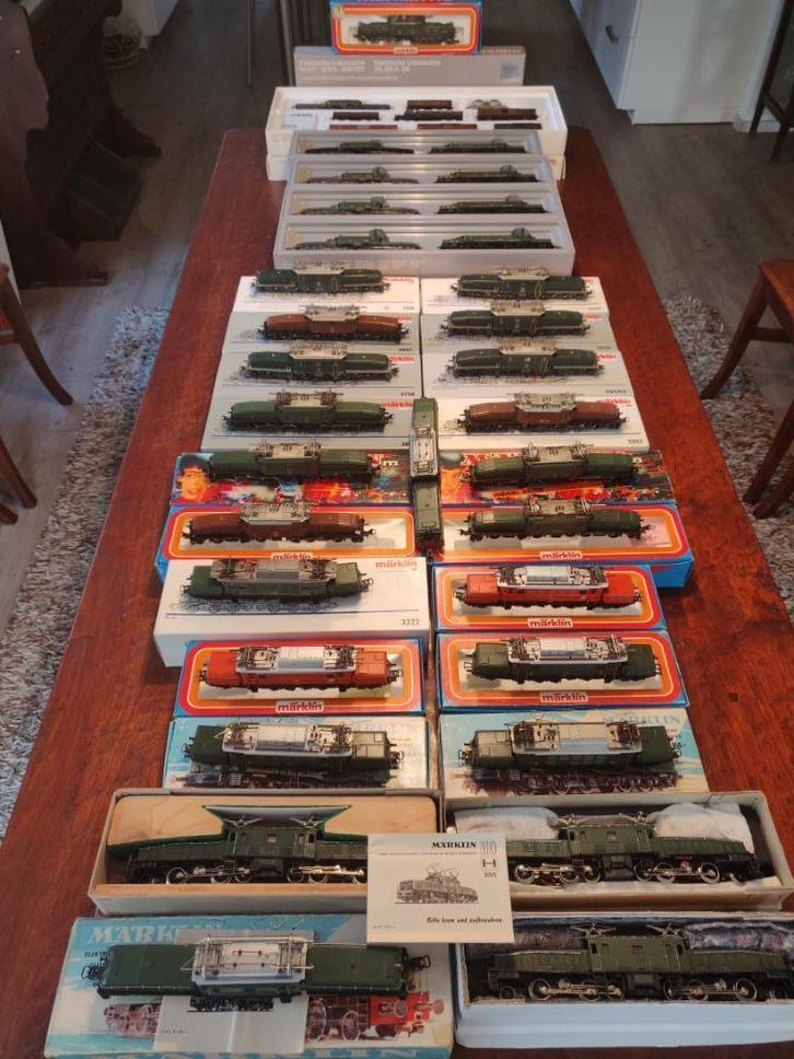 ** ZIE MIJN VELE ADVERTENTIES OP MARKTPLAATS o.a. MÄRKLIN **, Hobby en Vrije tijd, Modeltreinen | H0, Zo goed als nieuw, Locomotief