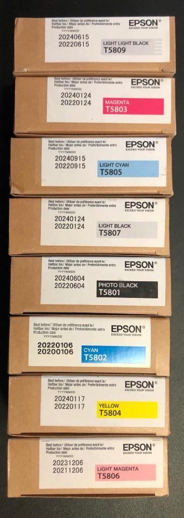 Cartouches d'encre originales EPSON stylus Pro, Informatique & Logiciels, Fournitures d'imprimante, Neuf, Cartridge, Enlèvement ou Envoi
