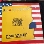 12" Maxi Single T. Ski Valley, The U.S.A. Is The Best, CD & DVD, 12 pouces, Enlèvement ou Envoi, Disco