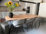 Tafel + 6 stoelen, Ophalen, 200 cm of meer, Zo goed als nieuw, Vijf personen of meer