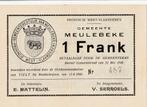 setje Provincie west-vlaanderen 1-2-5-10-20  Frank 1940, Postzegels en Munten, Ophalen of Verzenden, Setje
