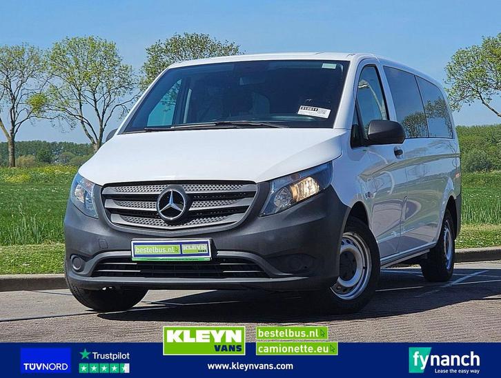Mercedes-Benz VITO 109 L3 XL 9Persoons AC!, Auto's, Bestelwagens en Lichte vracht, Bedrijf, ABS, Airconditioning, Centrale vergrendeling