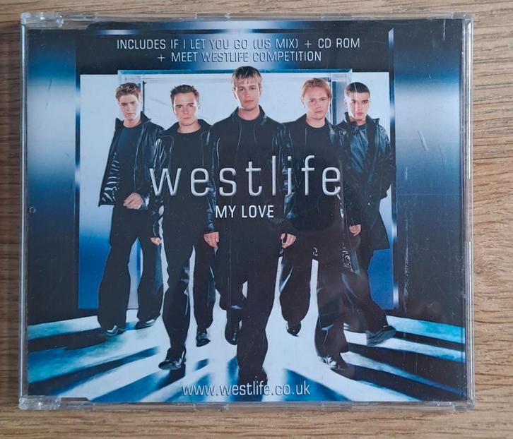 Westlife - My Love, CD & DVD, CD Singles, Comme neuf, Pop, 1 single, Maxi-single, Enlèvement ou Envoi