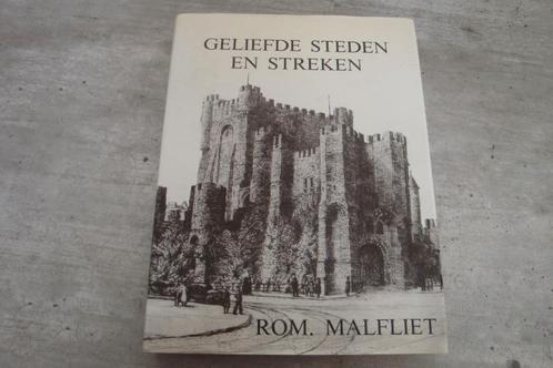 GELIEFDE STEDEN EN STREKEN - ROM MALFLIET, Boeken, Kunst en Cultuur | Beeldend, Gelezen, Ophalen of Verzenden