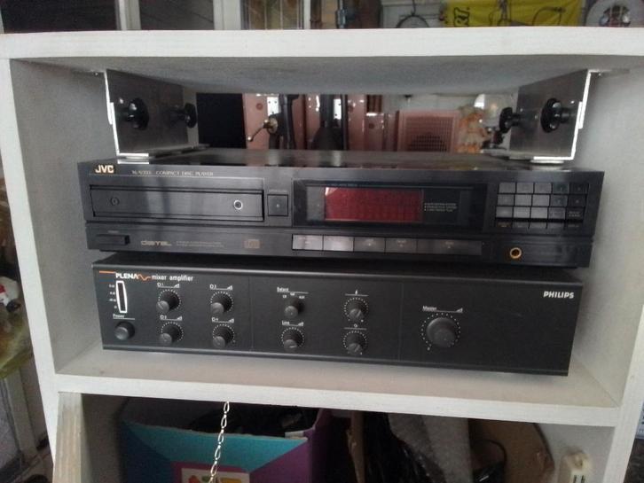 Plena mixer ampliefer  disco feestje philips, Audio, Tv en Foto, Versterkers en Ontvangers, Ophalen