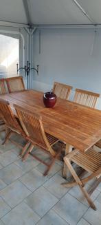 Table de jardin en teck massif, Enlèvement