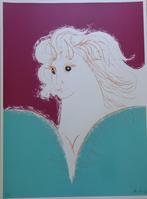 JAN COX / WEELDE VAN VROUWEN / KLEURZEEFDRUK / 76x56cm / SIG, Antiek en Kunst, Ophalen of Verzenden