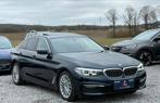 BMW 518d LUXURY LINE - ZONNEDAK - VIRTUELE COCKPIT, Auto's, Automaat, Stof, 1995 cc, Zwart