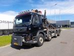 VOLVO FMX 420 8X6 HYVA OPBOUW, Auto's, Automaat, Euro 5, Zwart, Leder en Stof
