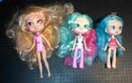 2 Shopkins Shoppies-poppen + 1 Bright fairy friends