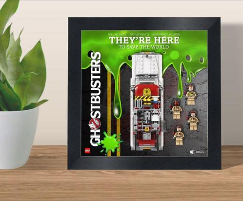 Affiche Lego Ghostbusters Ecto-1 (25x25cm), Kinderen en Baby's, Speelgoed | Duplo en Lego, Zo goed als nieuw, Lego, Ophalen