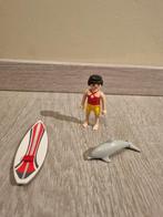 Playmobil: surfer met dolfijn, Kinderen en Baby's, Speelgoed | Playmobil, Ophalen of Verzenden, Zo goed als nieuw, Complete set