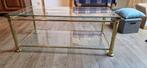 salontafel, Huis en Inrichting, Tafels | Salontafels, Ophalen, Gebruikt, Glas