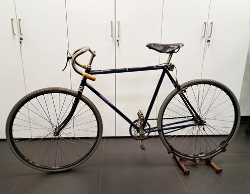 Ancien vélo de course français, découverte dans une grange d, Vélos & Vélomoteurs, Vélos | Ancêtres & Oldtimers, 51 à 55 cm, Années 20 ou plus ancien