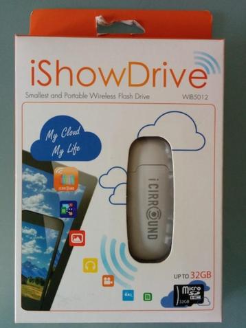 Portable WIFI Wireless flash drive tot max 32gb (nieuw)    beschikbaar voor biedingen