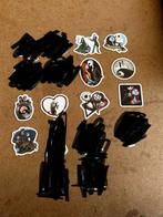 9 Autocollants/Stickers de Jack Skellington et Sally, Ophalen, Overige figuren, Nieuw, Papier, Kaart of Schrift