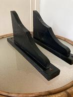 Muurconsoles hout, zwart geschilderd, Ophalen, Zo goed als nieuw