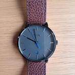 Herenhorloge Uri Minkoff, Overige merken, Leer, Staal, Verzenden