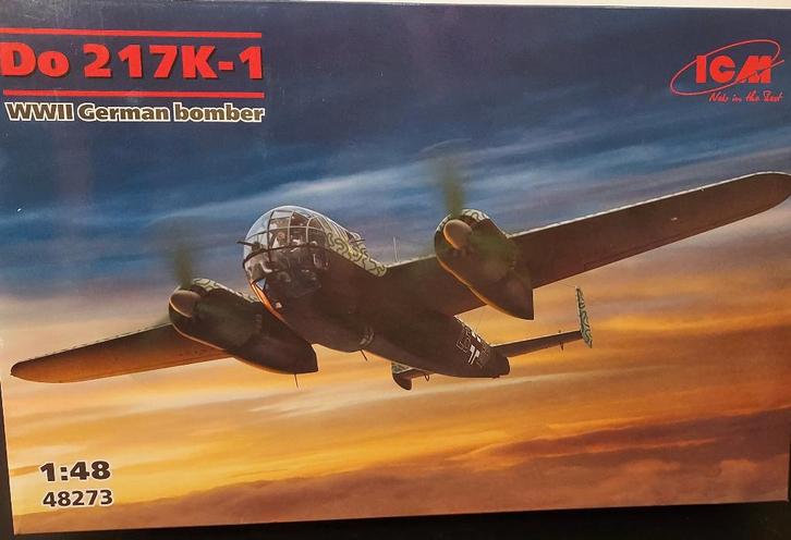 ICM (48273):Dornier Do 217K-1 au 1:48, Hobby & Loisirs créatifs, Modélisme | Avions & Hélicoptères, Neuf, Avion, Plus grand que 1:72