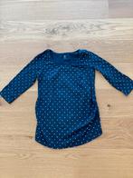 T-shirt manches longues de grossesse H&M, Chemise ou Top, Taille 36 (S), Bleu, Porté