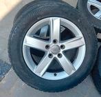 Winterbanden velgen Audi A4 B8 5X112 (-bwj 15)16inch 5mm ❄️, Enlèvement, Utilisé, Audi