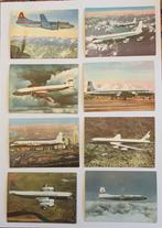 17 cartes chromos Heinerle avions civils et militaires 1960, Collections, Photos & Gravures, Enlèvement ou Envoi