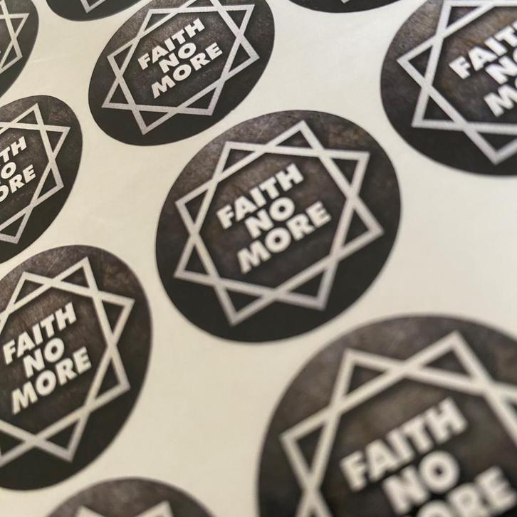 Faith No More stickers - 10 stuks, Verzamelen, Stickers, Nieuw, Overige typen, Ophalen of Verzenden
