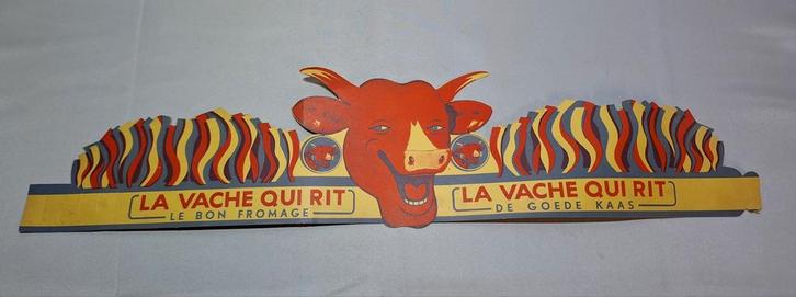 Vintage kroontje La Vache Qui Rit, Verzamelen, Merken en Reclamevoorwerpen, Gebruikt, Gebruiksvoorwerp, Ophalen of Verzenden