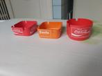 Lot - 3 asbakken in kunststof, Enlèvement ou Envoi