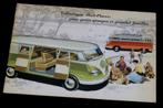 Brochure Volkswagen Combi 1958 "Huit places" TBE, Livres, Volkswagen, Utilisé, Enlèvement ou Envoi