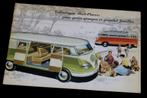 Brochure Volkswagen Combi 1958 "Huit places" TBE, Livres, Enlèvement ou Envoi, Utilisé, Volkswagen