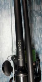 2 sets Fox Eos X + Daiwa Crosscast 35 SCW 5000, Watersport en Boten, Hengelsport | Karpervissen, Ophalen, Zo goed als nieuw, Complete set