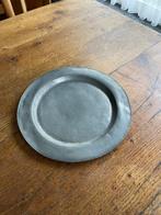 MOOIE VINTAGE TINNEN SCHAAL, Antiek en Kunst, Antiek | Tin, Ophalen