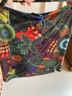 Rokje gekleurd Desigual, Maat 38/40 (M), Blauw, Ophalen of Verzenden, Zo goed als nieuw