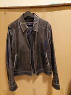 Lederen vest, Vêtements | Hommes, Costumes & Vestes, Neuf, Gris, Taille 52/54 (L), Enlèvement