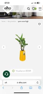 Pot plante Elho  66 cm H sur 45 cm ø OCRE ELHO, Maison & Meubles, Lampes | Abat-jour, Rond, 50 cm ou plus, Moderne, Autres couleurs