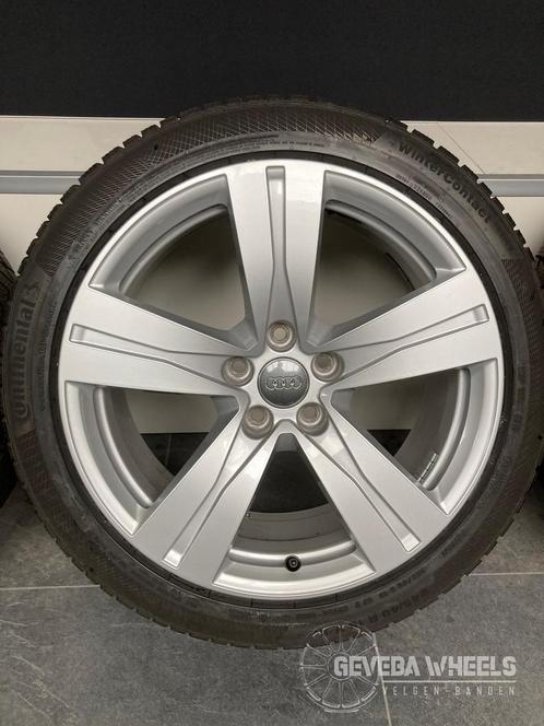 18” originele Audi A5 / S5 velgen + winterbanden 5x112, Auto-onderdelen, Banden en Velgen, Banden en Velgen, Winterbanden, 18 inch
