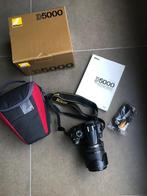 Nikon D5000  met 18-105 Nikon lens, draagtas,batterijoplader, TV, Hi-fi & Vidéo, Comme neuf, Reflex miroir, Enlèvement ou Envoi