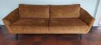 Zetel 3 personen mosterdgeel, Huis en Inrichting, Ophalen, Gebruikt, Driepersoons, 75 tot 100 cm
