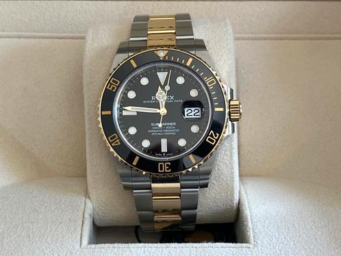 Rolex Submariner Date Or/Acier 2021. 126613LN, Bijoux, Sacs & Beauté, Montres | Hommes, Comme neuf, Rolex, Or, Or, Enlèvement ou Envoi