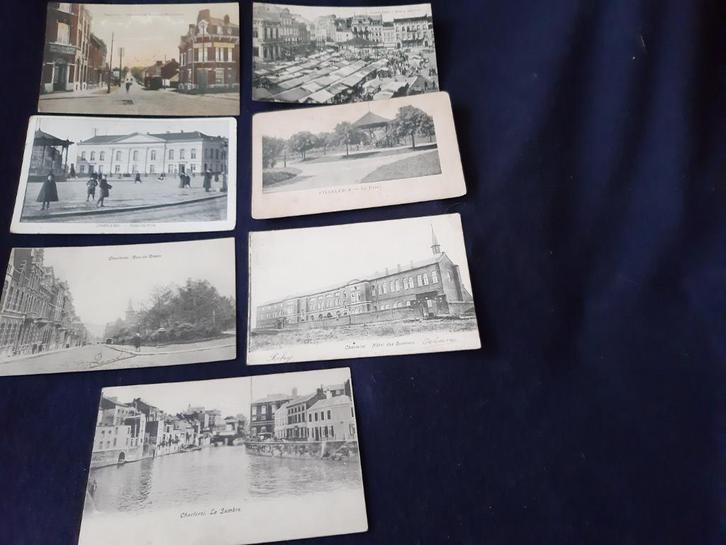 Anciennes cartes postales de Charleroi ( LOT 1), Verzamelen, Postkaarten | België, Gelopen, Henegouwen, Voor 1920, Ophalen of Verzenden